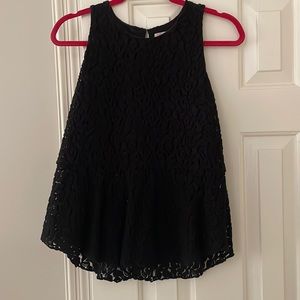 Loft black with monochromatic leopard detail